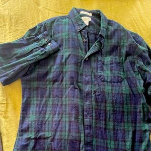 Kk bean flannel size XL tall